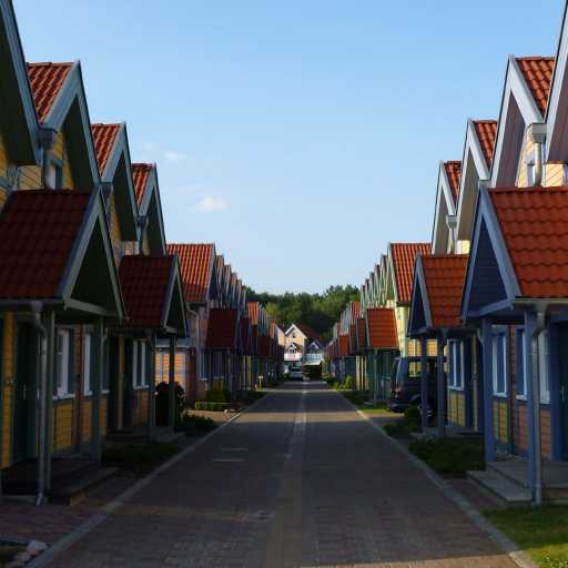 Die "kleine Hafengasse" auf der R-Insel